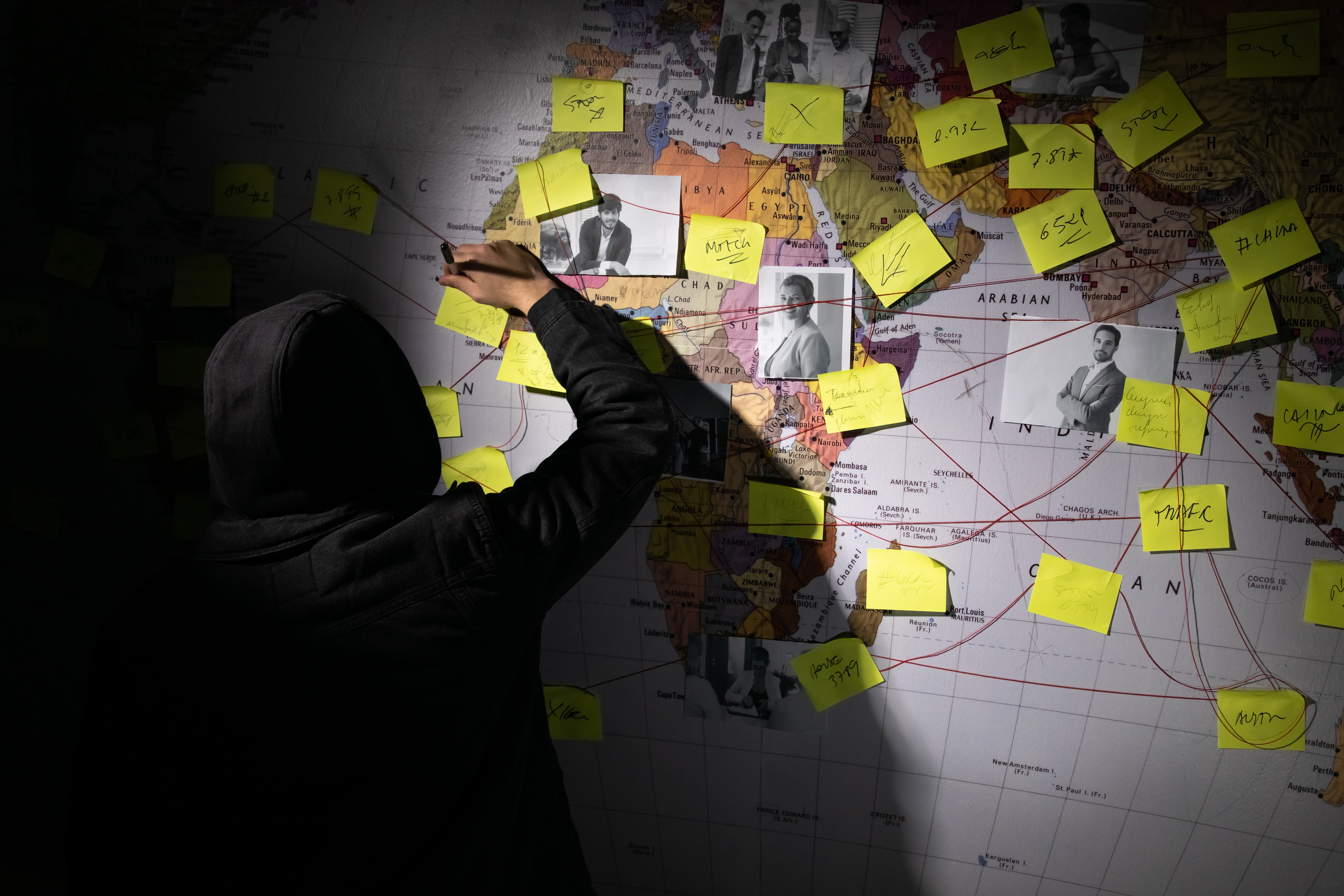 A picture of a crime scene tracker Source: pch.vector
